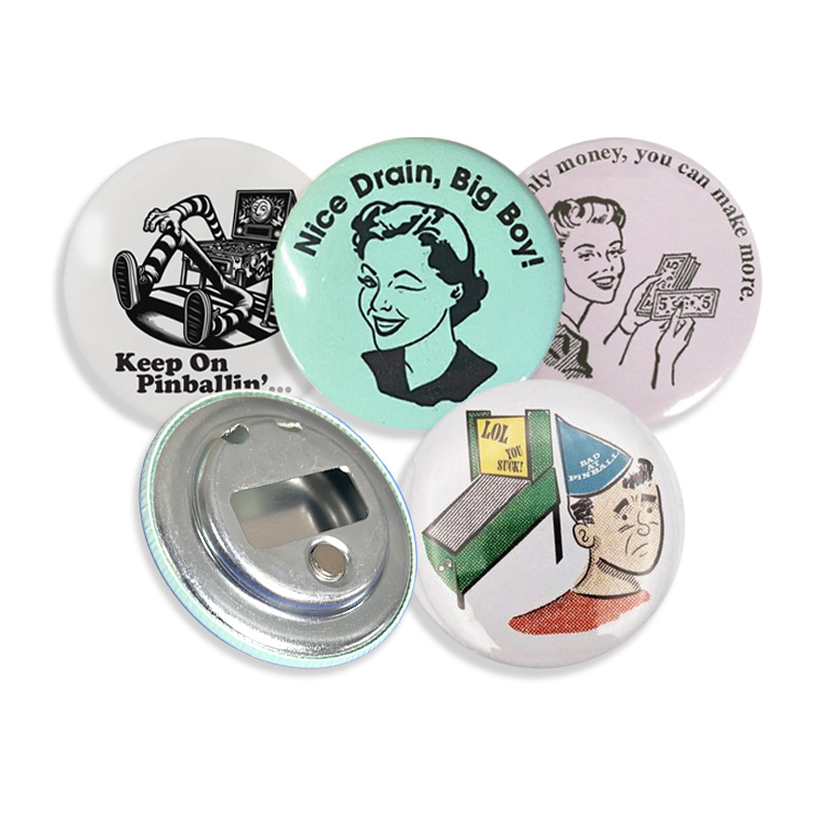 Buttons! (Bottle Opener With Magnet)